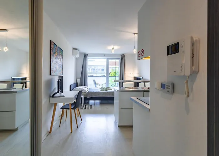 Apartament Free Parking - Adm New Studio, Location Bratislava